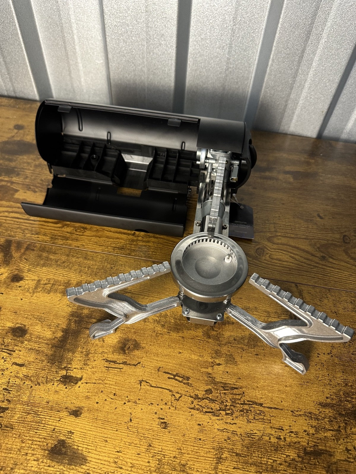 Odoland Portable Camping Stove 1400W Foldable Butane Gas Burner with Carry Bag