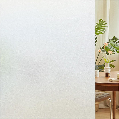 Frosted Window Film Privacy Static Cling Opaque UV Block Glass Cover