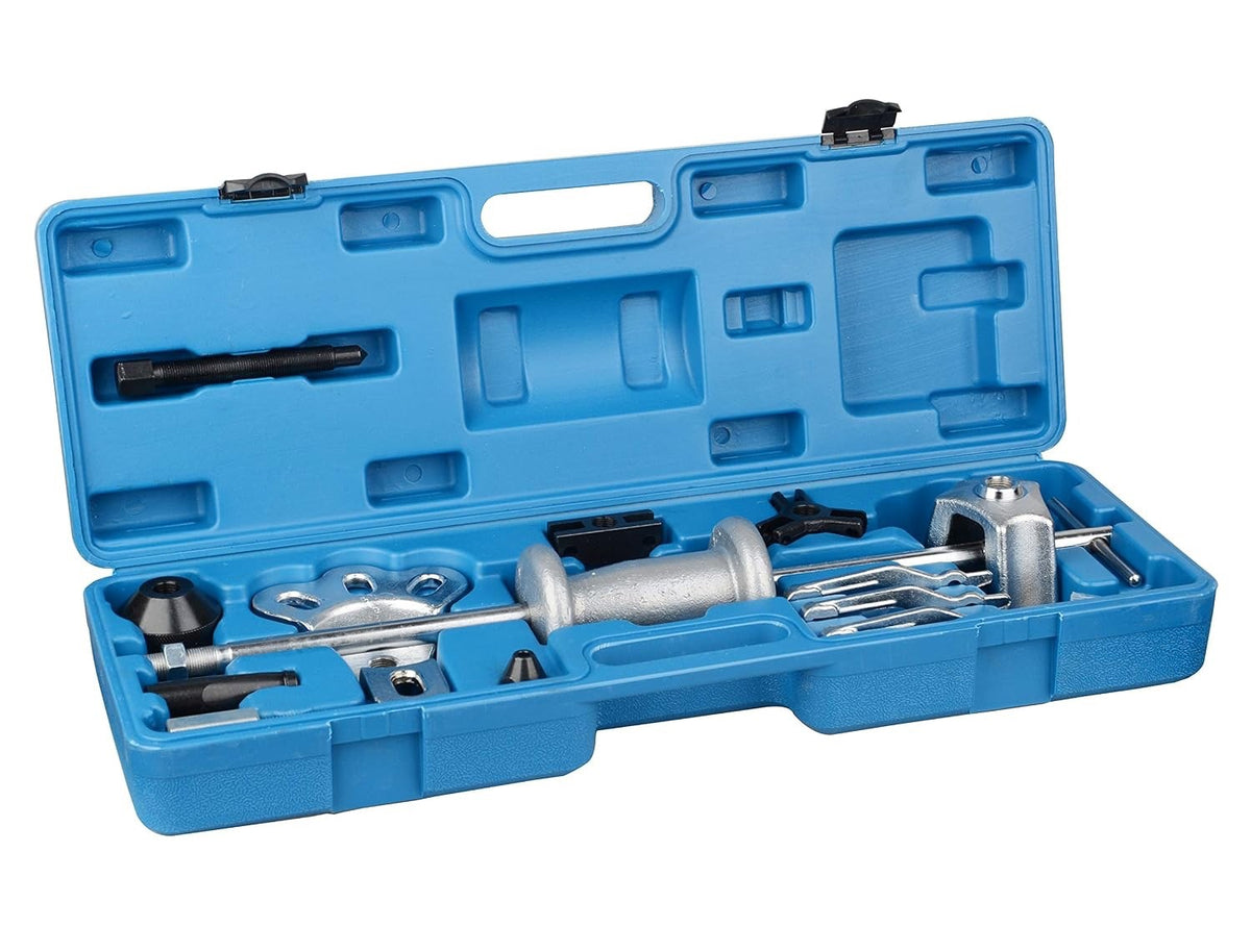 Wheel Bearing Puller Set 17pc Slide Hammer Hub Axle Gear Seal Removal Tool Case
