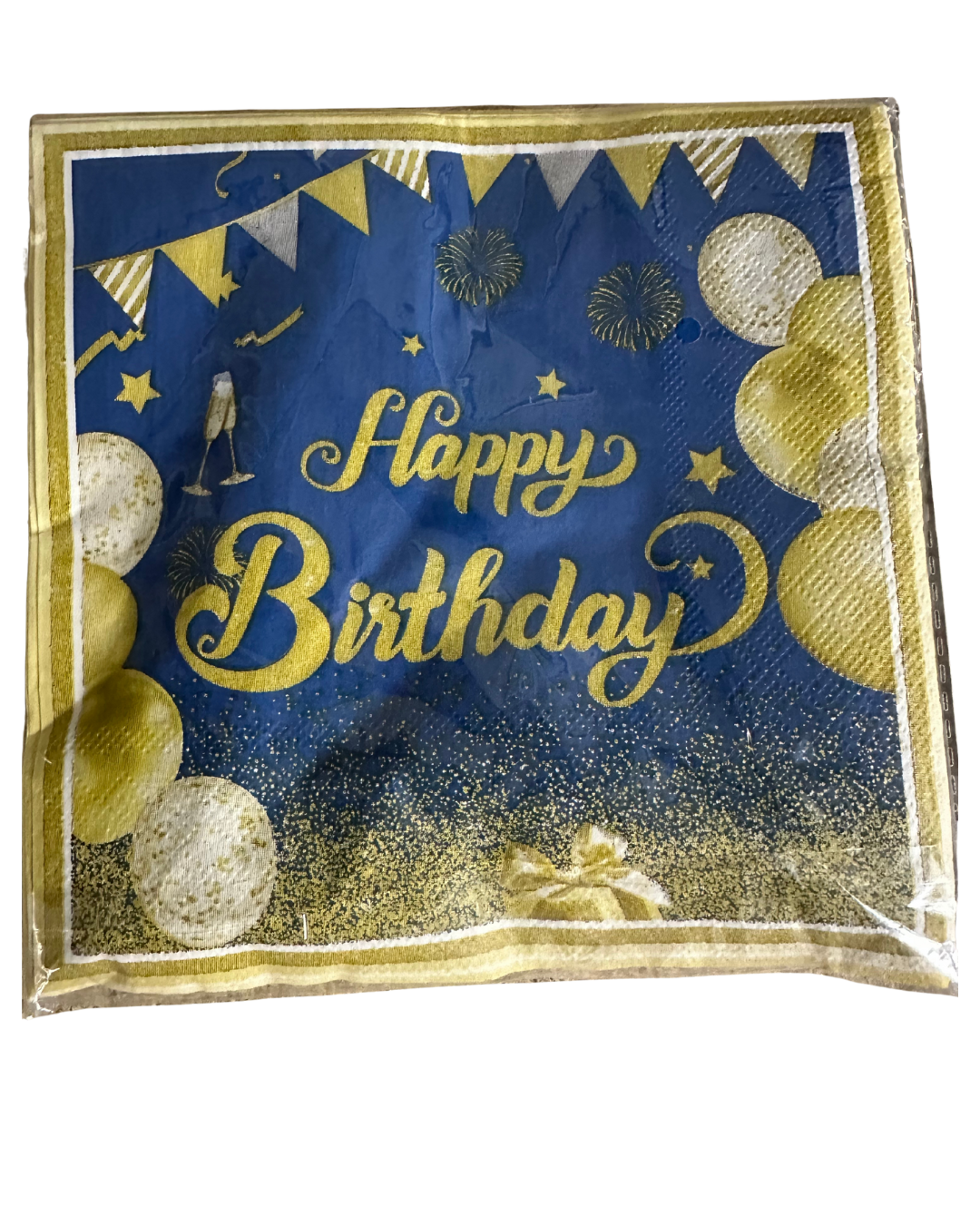 31 Pcs Happy 60th Birthday Paper Tableware Set Napkins Cups Plates Table Dresser