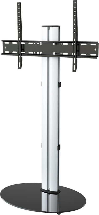 MAHARA Swivel Column TV Stand - for 32 to 55 inch TVs-Universal freestanding sil