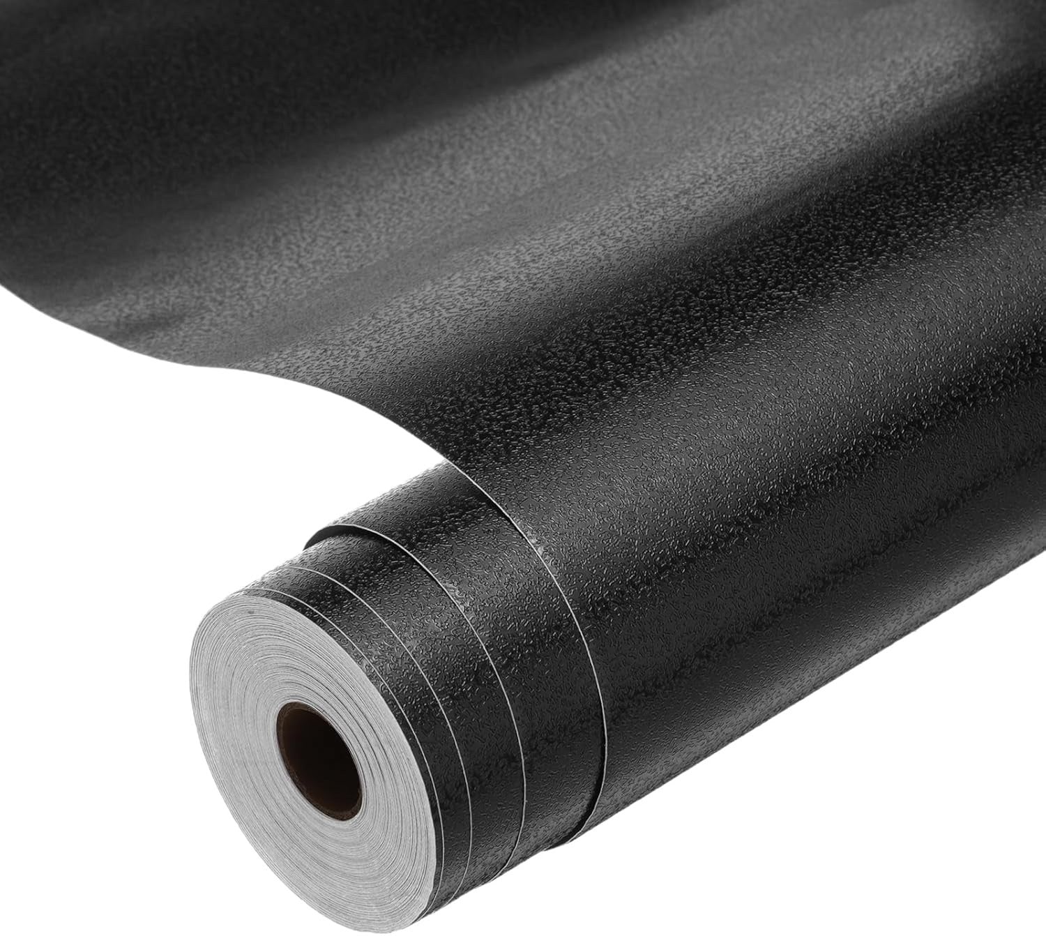 Black Frosted Contact Paper Self Adhesive Peel Stick Vinyl 119x100cm