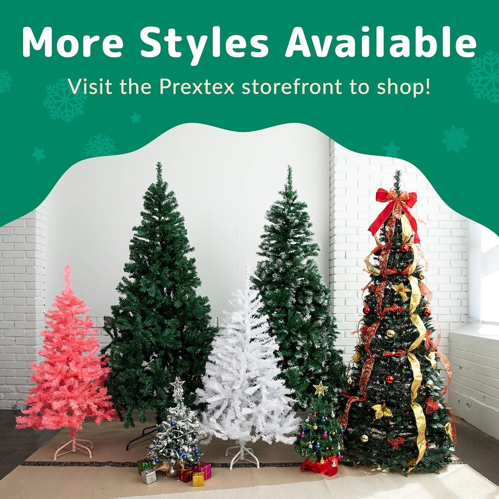 Prextex Pop Up Christmas Tree - 1.8 Meters Artificial Canadian Fir