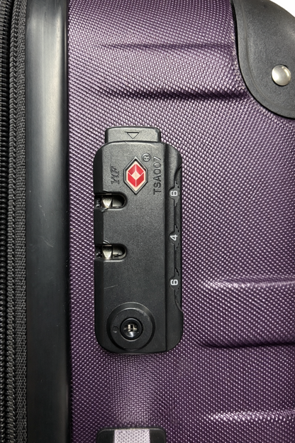 Hard Shell Suitcase TSA Lock 4 Spinner Wheels Lightweight Durable Travel Case