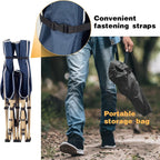Extra Large Camping Bed Foldable Heavy Duty Camp Cot 550lb Carry Bag