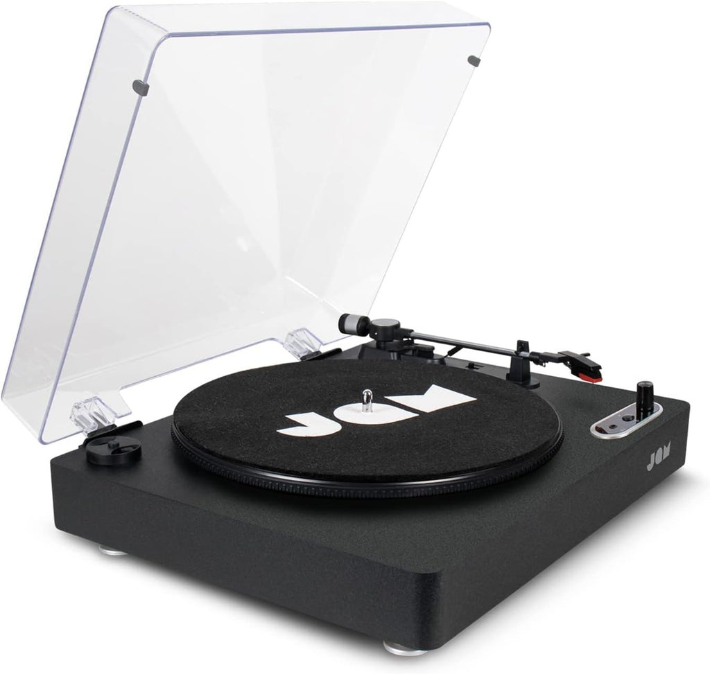 Jam Spun Out Bluetooth Vinyl LP Record Player Turntable 3 Speed Portable Black