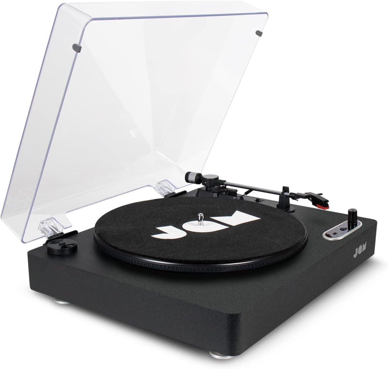 Jam Spun Out Bluetooth Vinyl LP Record Player Turntable 3 Speed Portable Black
