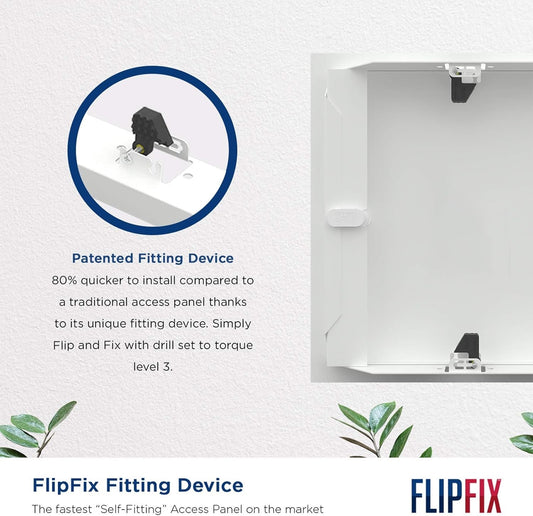 Metal Access Panel 450x450mm FlipFix Picture Frame Inspection Hatch Wall Ceiling