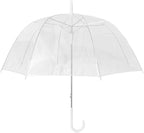 GadgetKing 4 Pack Clear Dome Umbrellas Transparent Bubble Rain Wedding Brolly