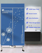 Heated Clothes Airer 1500W 2 Tier Electric Dryer with Remote Timer Indoor