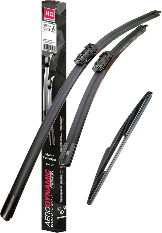 Toyota Prius Wiper Blades Front Rear Kit 2016-2021 29 16 16 Inch 3pc Set HQ16P