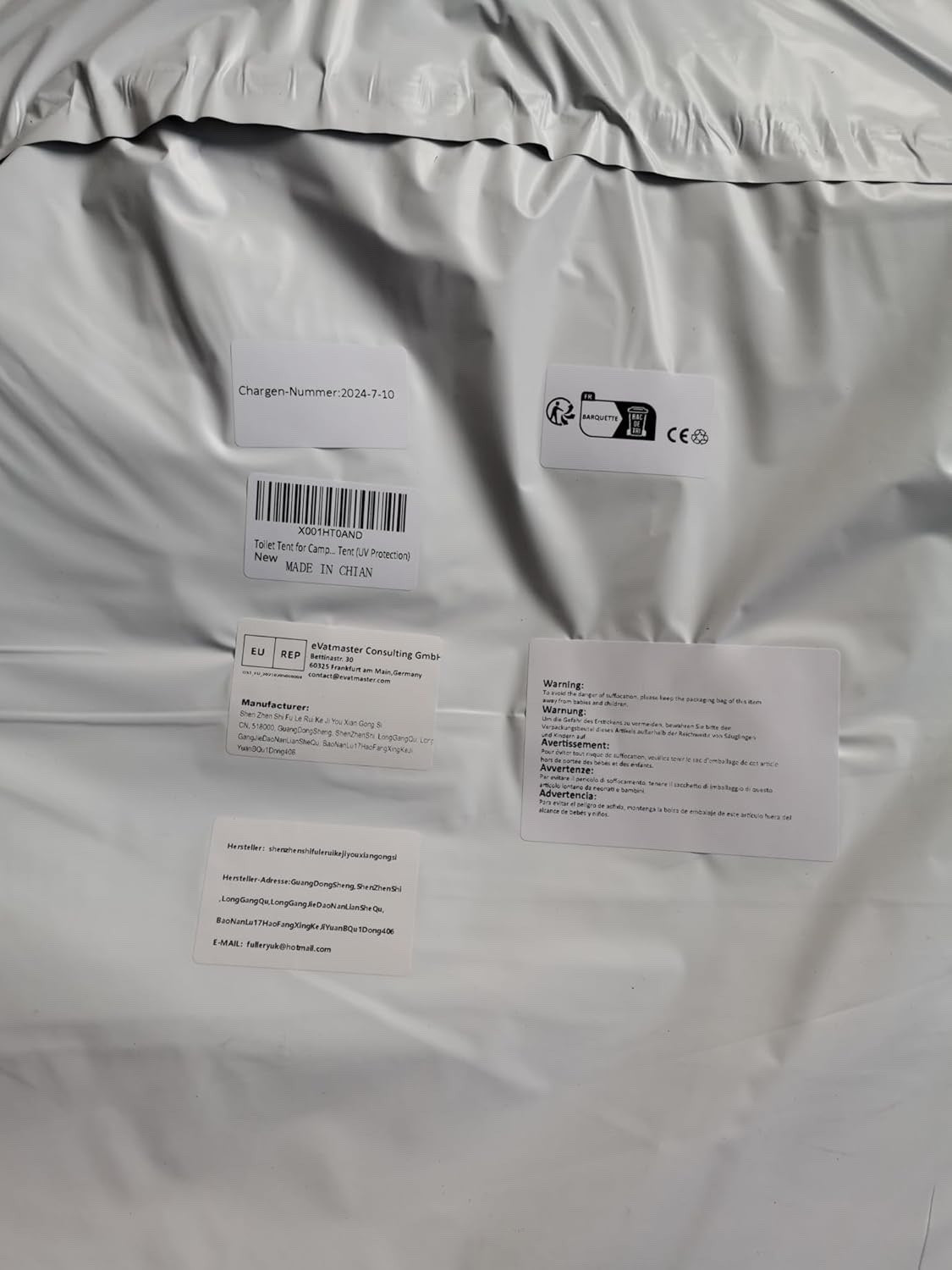 riggoo Pop Up Toilet Tent Portable Camping Shower Privacy Changing Room Shelter