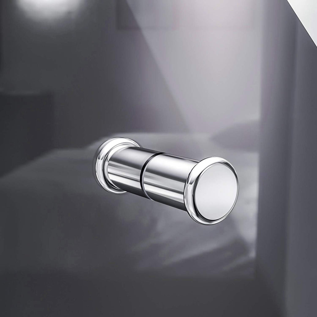 800mm Bi Fold Shower Door Inward Opening Space Saving Bathroom Enclosure