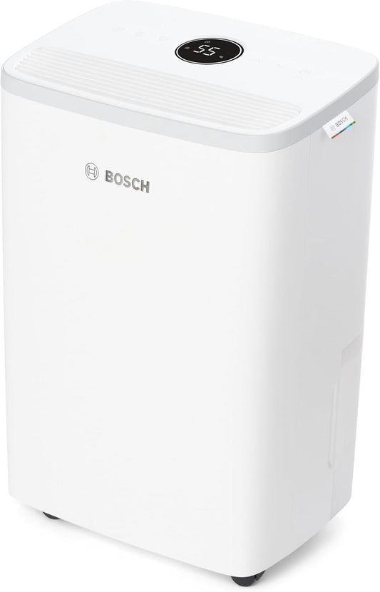 Bosch Dry 2000 Dehumidifier 12L/Day Ultra Quiet 35dB 2.5L Tank 24m²
