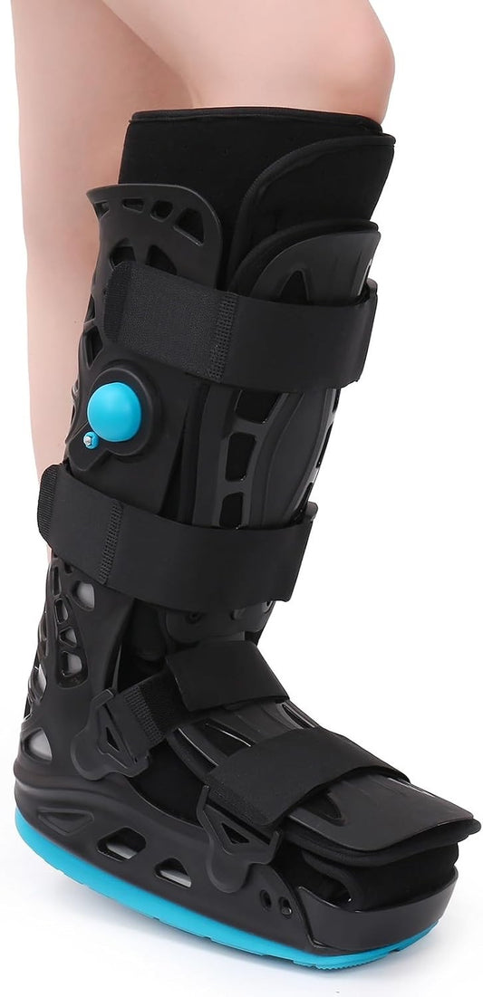 Walking Boot Fracture Brace Inflatable Air CAM Walker Tall Ankle Foot Support M