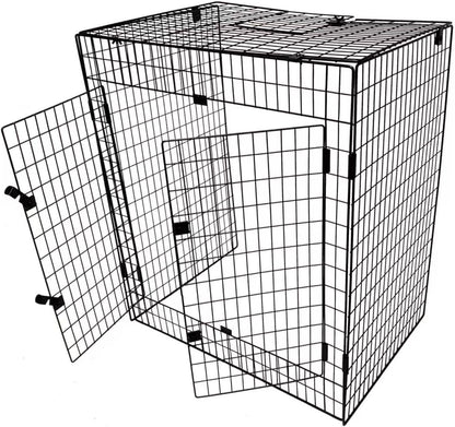 Nursery Fire Guard Stove Safety Barrier Child Pet Protector Door 80x70x50cm