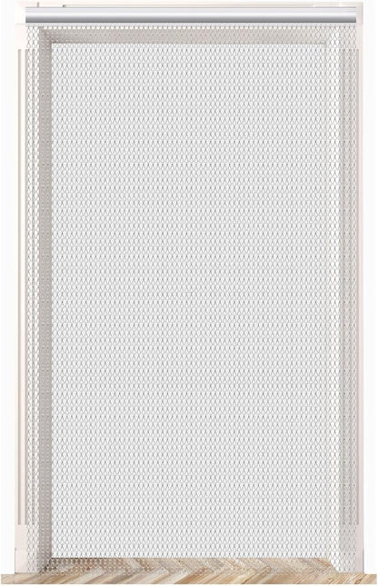 Fly Screen Chain Curtain Aluminium Door Insect Blind Black 80x200cm VeYocilk