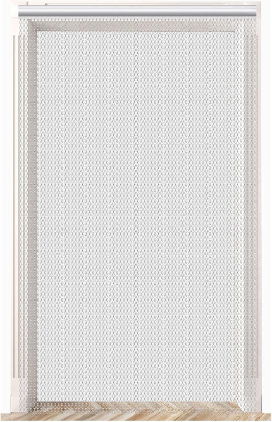 Fly Screen Chain Curtain Aluminium Door Insect Blind Black 80x200cm VeYocilk