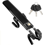 Twin Bar Steering Wheel Lock Anti Theft Car Security Lock Black