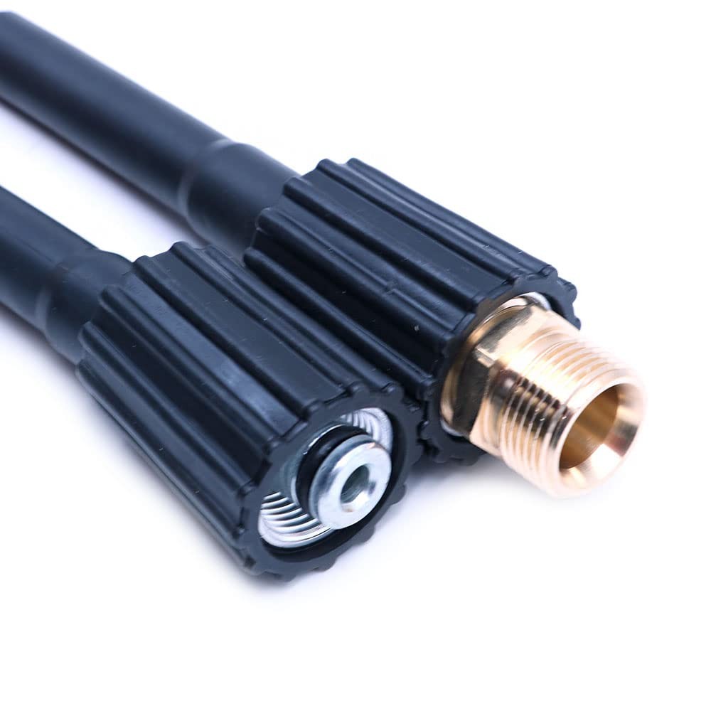 ZONADAH 8m High Pressure Washer Hose 26FT X 1/4 Inch 5800 PSI M22 14mm PIN