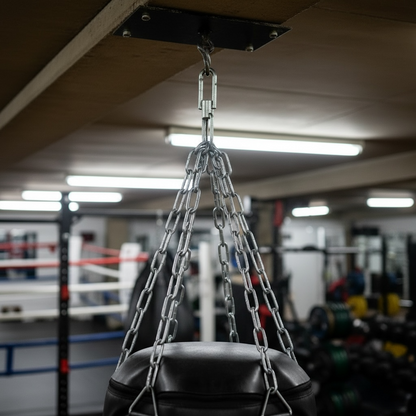 Forza Punch Bag Chain Ceiling Hanger 4 Hooks 360 Swivel Boxing Steel Mount Gym