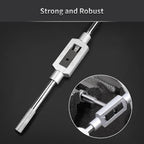 107 Pcs HSS Tap & Die Set Metric Thread Repair Kit with Wrench & Case