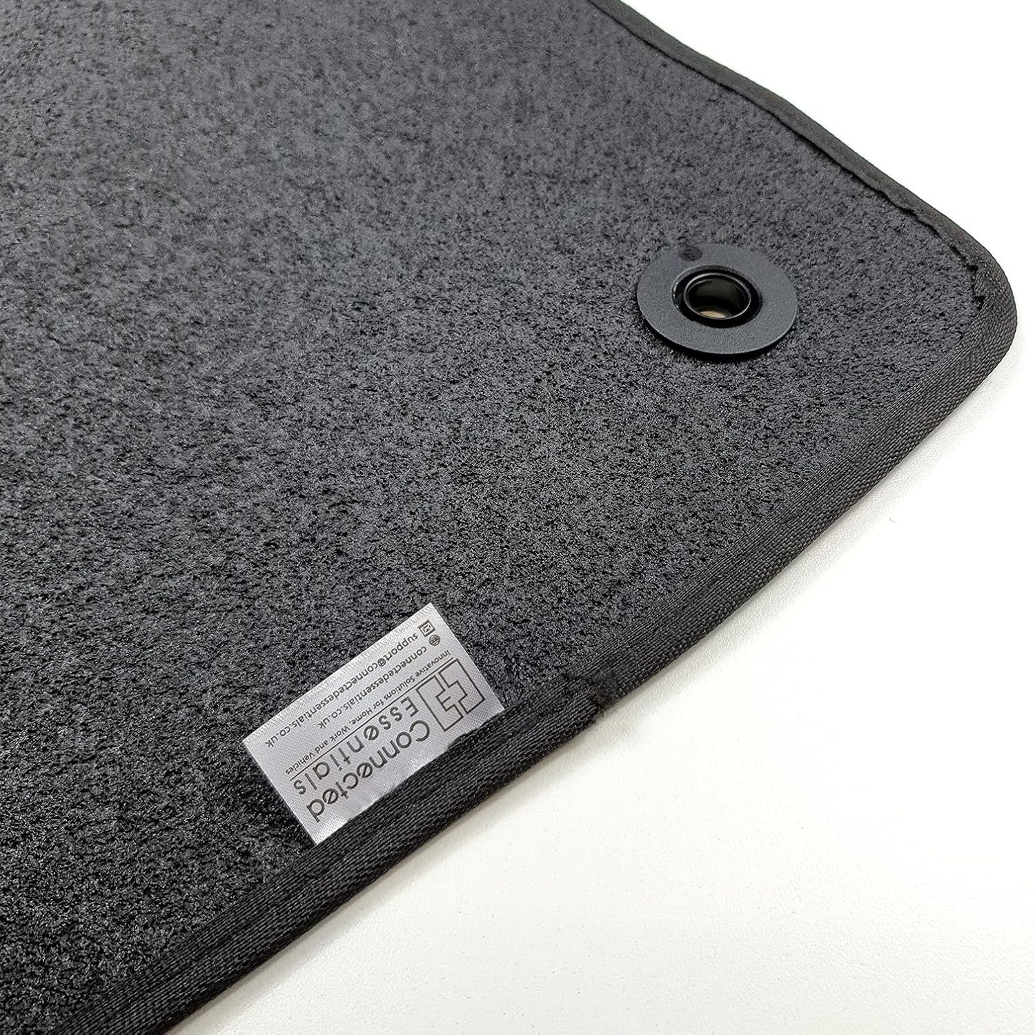 Car Floor Mats Set 4 Clips Fit Corsa E 2014-2019 Tailored Black Carpet