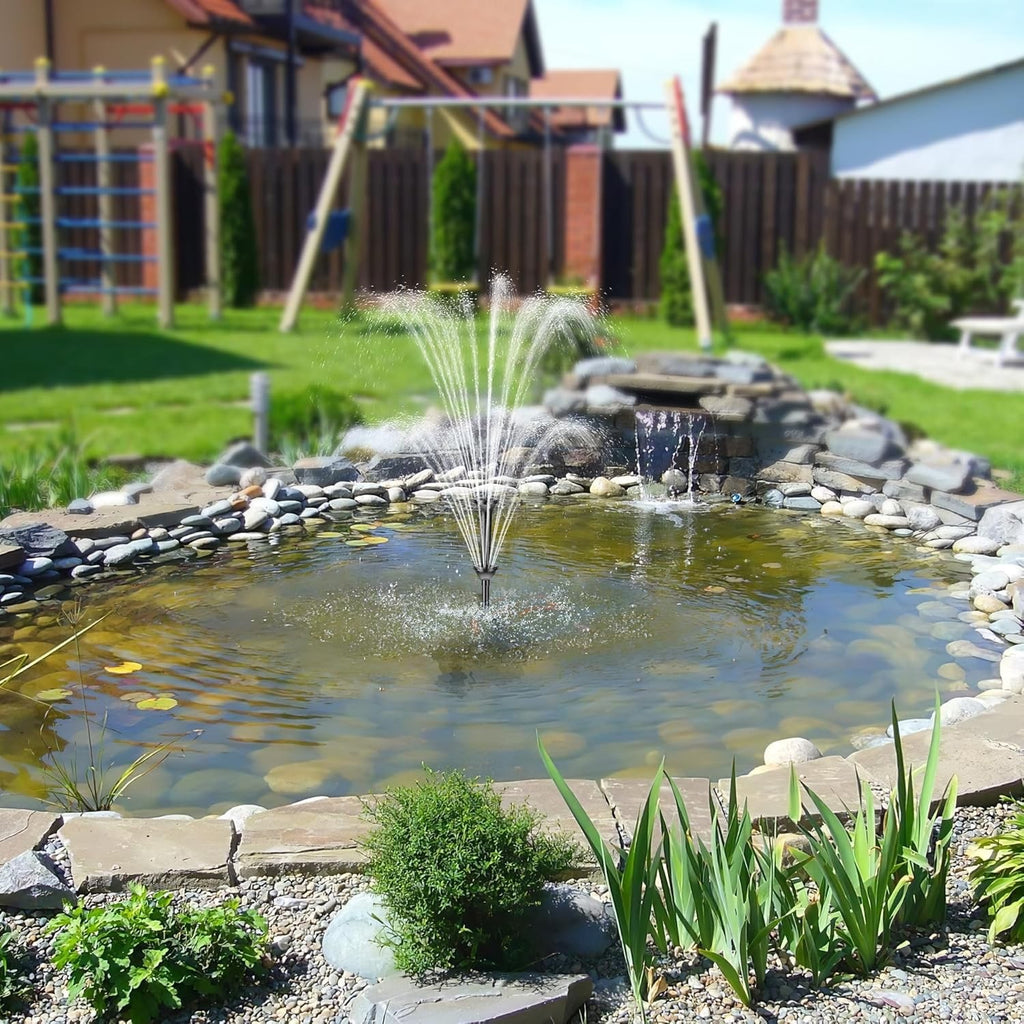 Koi Pond Filter Box with Pump 2400L/H 40W Garden Fish Pond System