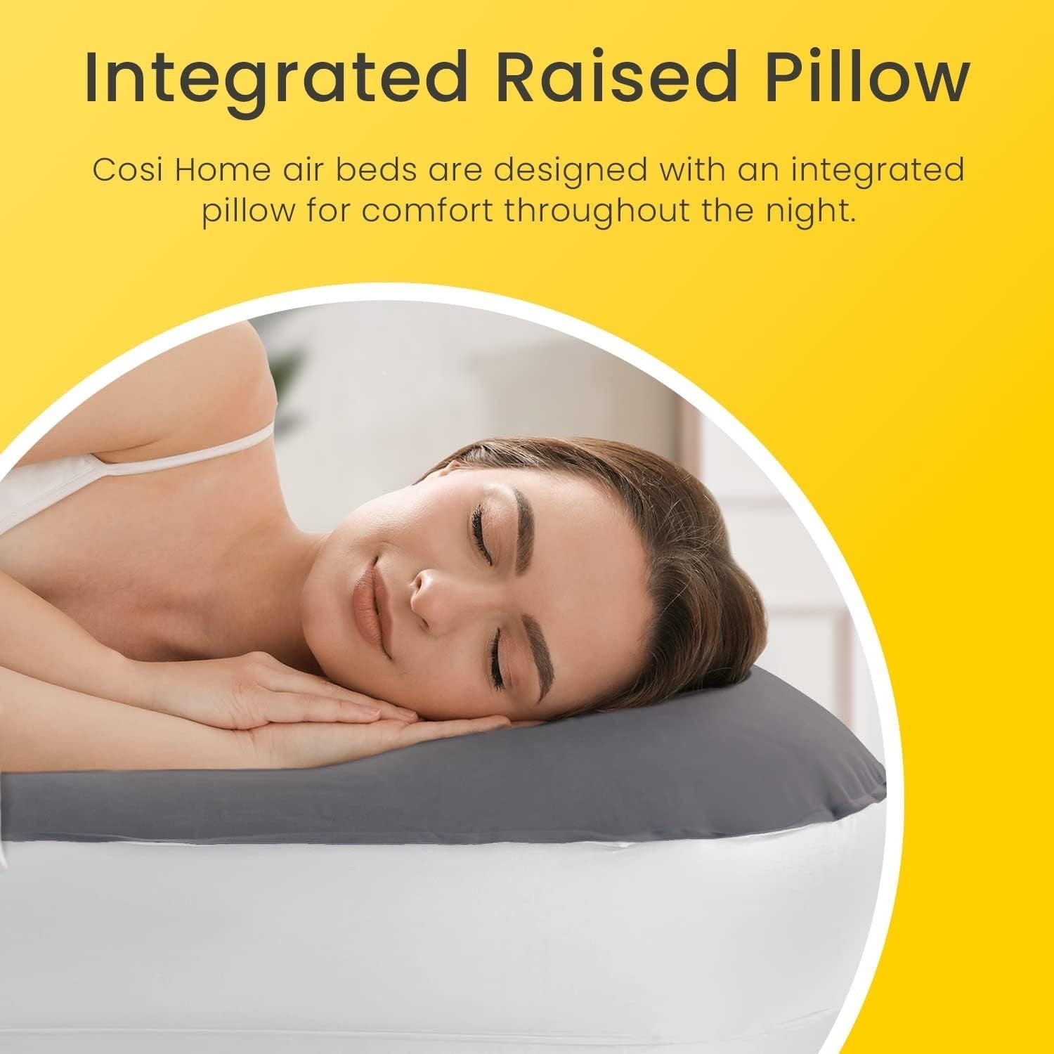 Cosi Home® Single Sized Air Bed Inflatable Mattress with Electric Pump