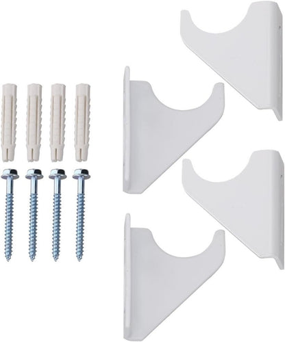 Double Panel Radiator 600x988mm White Horizontal Flat Wall Floor Mount Heater