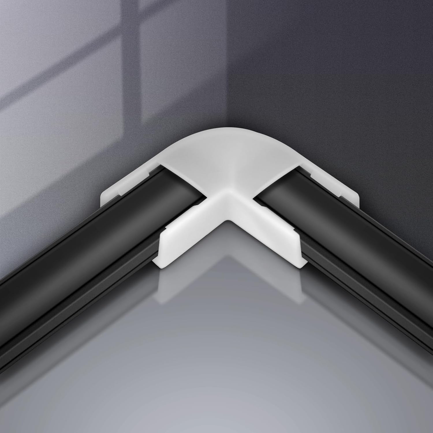 6x1m LED Aluminum Channel U Shape Diffuser Strip Cover Mount Clips Kit