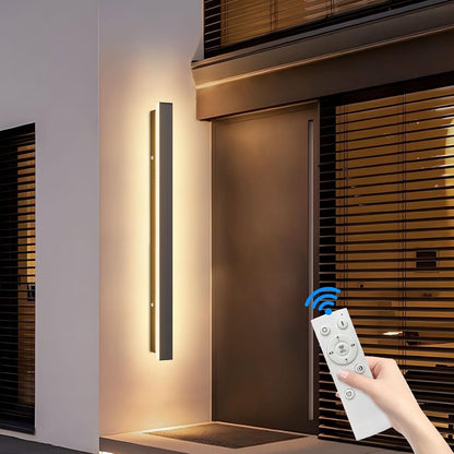 Wall Light Outdoor LED Dimmable 150CM Tricolour Remote Memory Staircase Garden