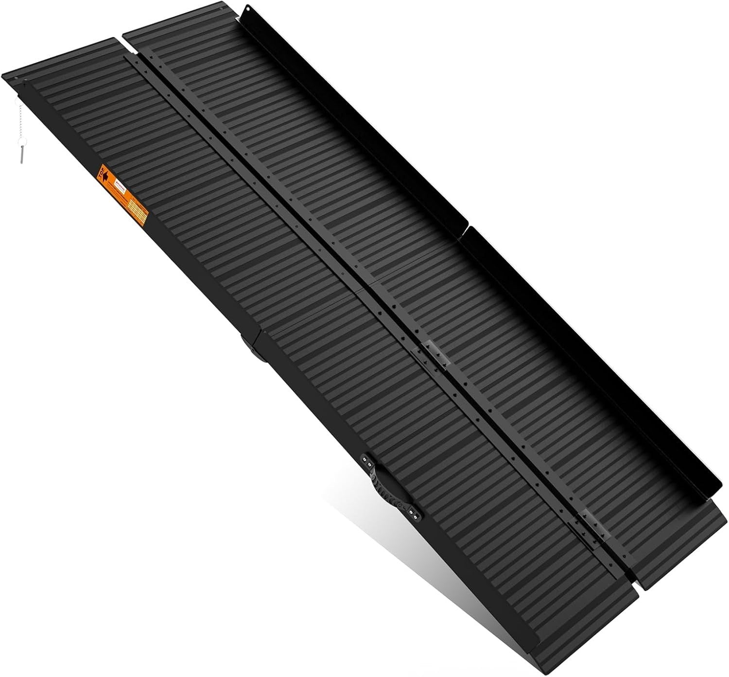 Gardhom Folding Wheelchair Ramp 214x72cm Non-Slip Heavy Duty 800lbs