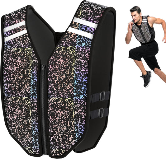 PROIRON Weighted Vest Soft Washable for Men Women 10kg Fully Reflective