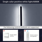 60cm Outdoor LED Wall Light 6000K Cool White IP65 Strip Lamp