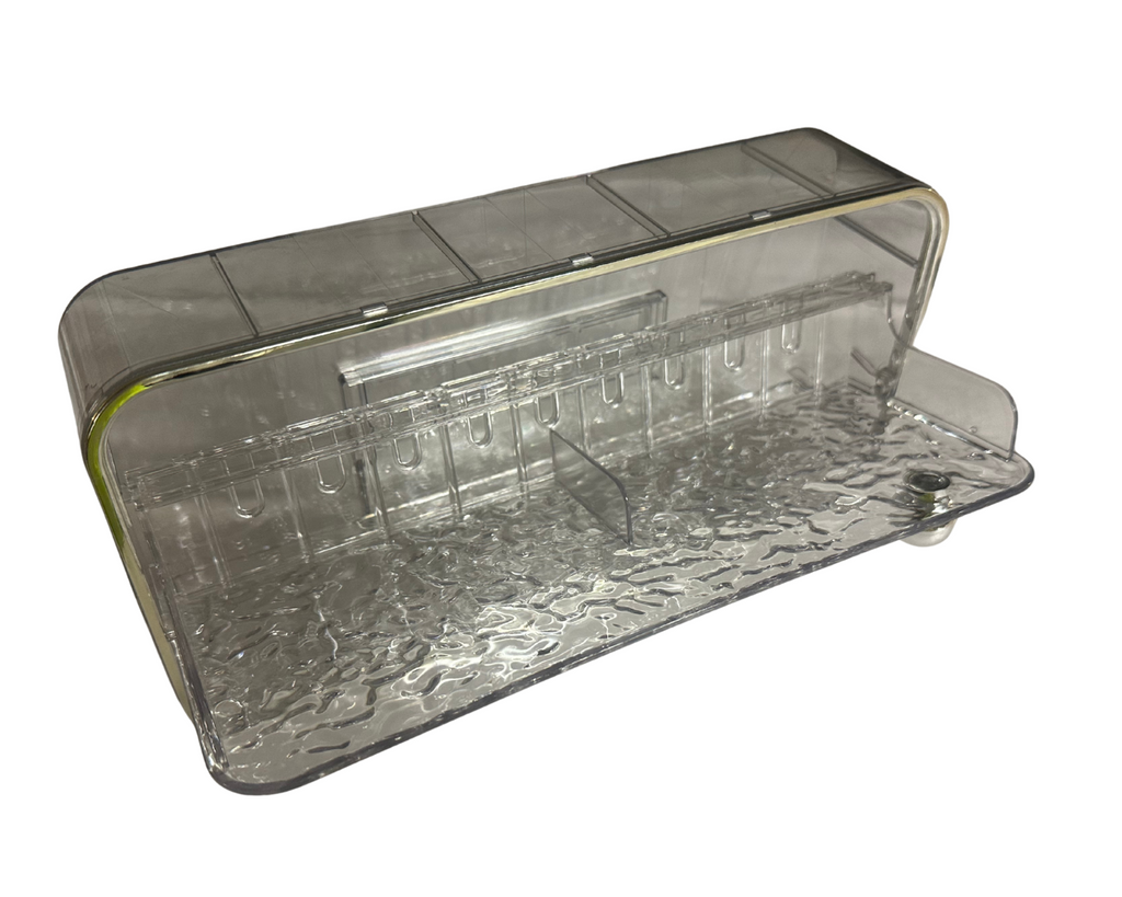 Soap Dish Holder for Shower, Wall Shampoo Bar Holder for Bathroom Transparent