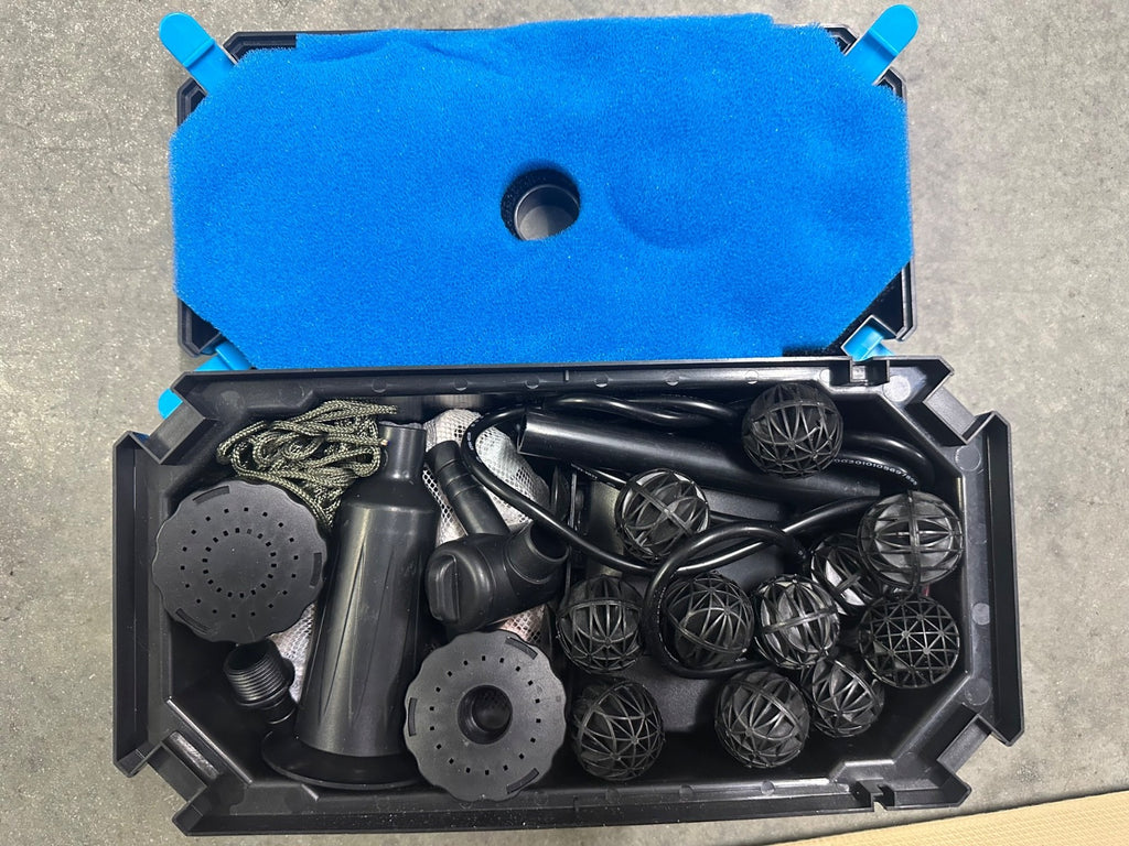 Biling Pond Filter Pumps Koi Pond Filter Box with 2400 L/H 40W Water Pump