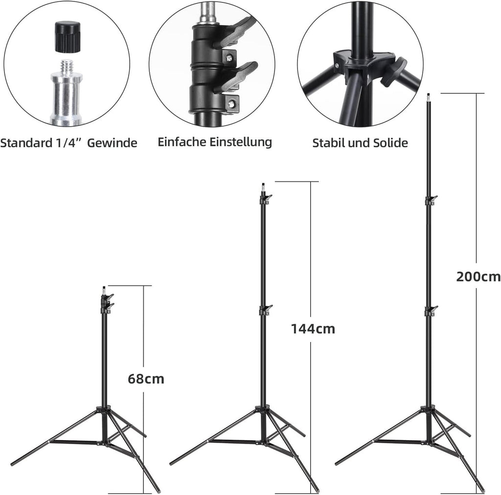 Softbox Photography Lighting FGen 85W LED Soft Box with Remote Control Dimmable