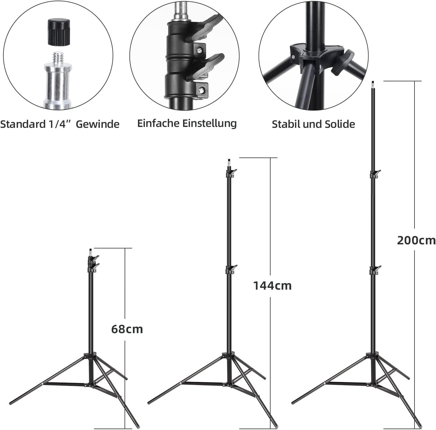 Softbox Photography Lighting FGen 85W LED Soft Box with Remote Control Dimmable