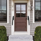 Outdoor Handrail 1-3 Steps Wall Mount Stair Rail Safety Support Black