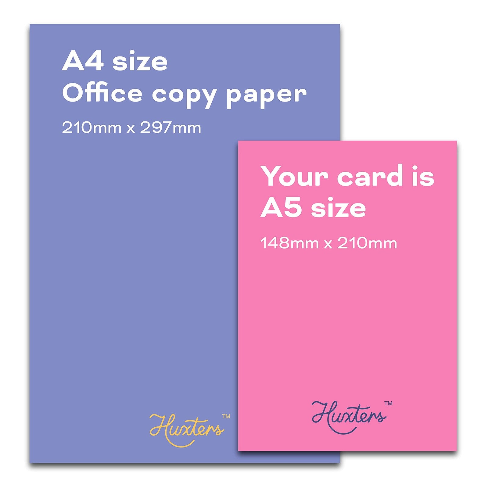 Huxters Congratulations Wedding day Card – A5 Cute Wedding Card