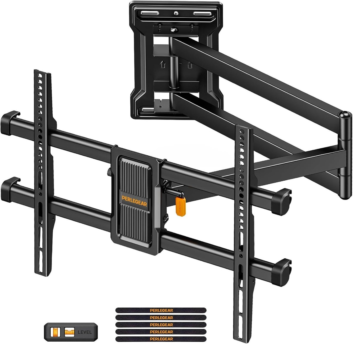 TV Wall Mount Bracket 32-65 Inch Full Motion 60kg 700mm Arm VESA 400x400 Swivel
