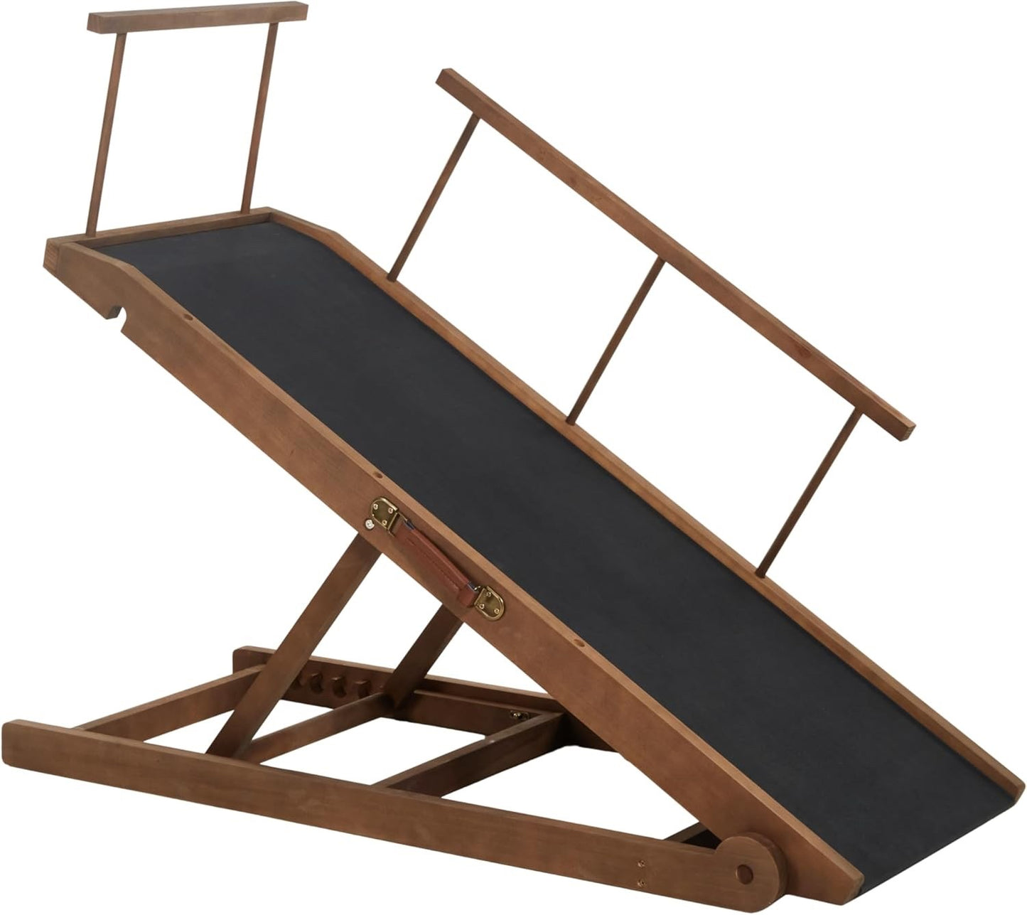 Dog Ramp Pet Steps Adjustable 5 Step Foldable Bed Sofa Car Small Large Dogs