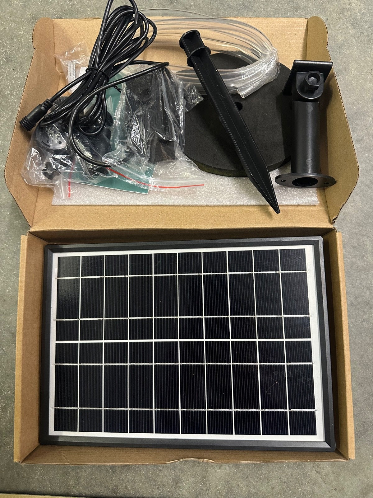 Billing Solar Water Pump with Battery Backup 7W Solar Pond Pump