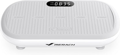 Merach 2440 Vibration Plate Exercise Machine 13mm Amplitude 200kg Bluetooth Grey