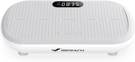 Merach 2440 Vibration Plate Exercise Machine 13mm Amplitude 200kg Bluetooth Grey