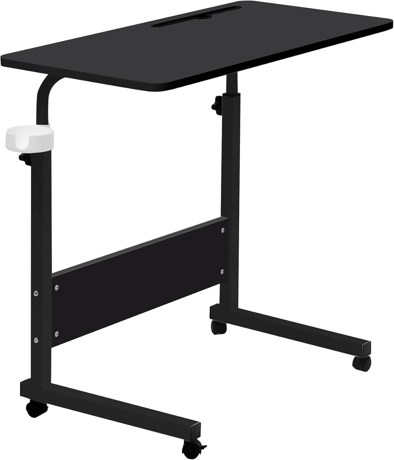 GRANDMA SHARK 80 × 40 cm Computer Desk Gaming Desk Rolling Table Bed