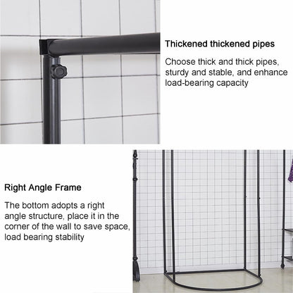 Portable Changing Room Fitting Booth Privacy Curtain 200cm Green Clothing Store