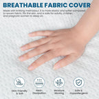 Memory Foam Mattress Topper Thick Pressure Relief Back Pain Bed Topper