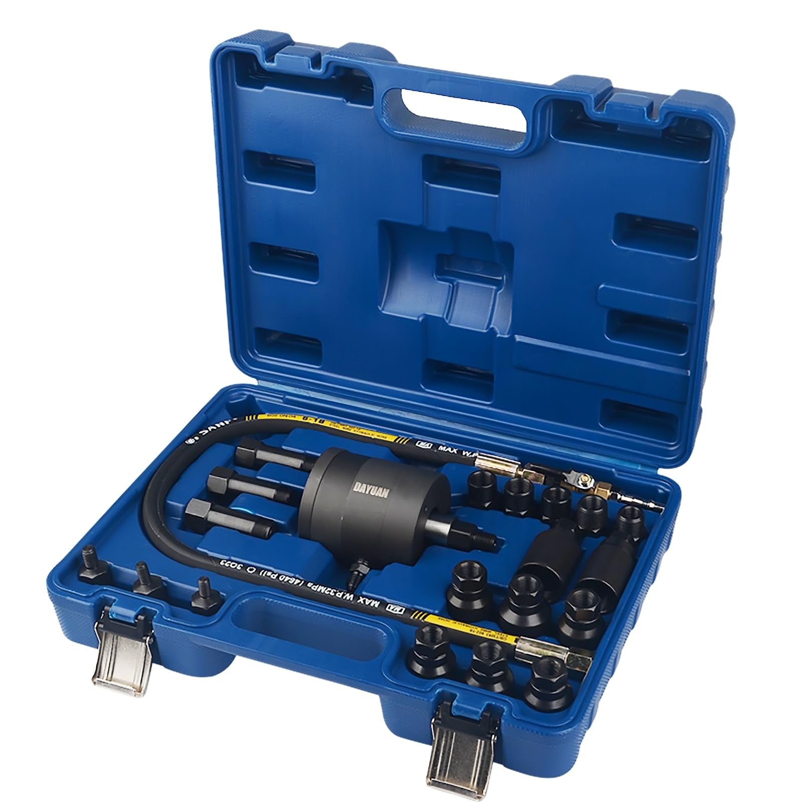 21pcs Professional Pneumatic Diesel Injector Puller Injector Removal Tool Kit